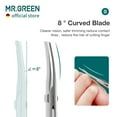 thumbnail image 6 of MR.GREEN Baby Nail Scissors Safety Nail Care Clippers Cutter Newborn Baby Convenient Nail Grooming Manicure Tool (Nail Scissors), 6 of 8