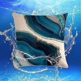 thumbnail image 2 of Set of 4 Outdoor Cushion Covers, Waterproof Decorative Blue Patio Garden Cushion Cover Sofa Set of 4 Pillow Cases 18 x 18 inch (waterproof-4), 2 of 4