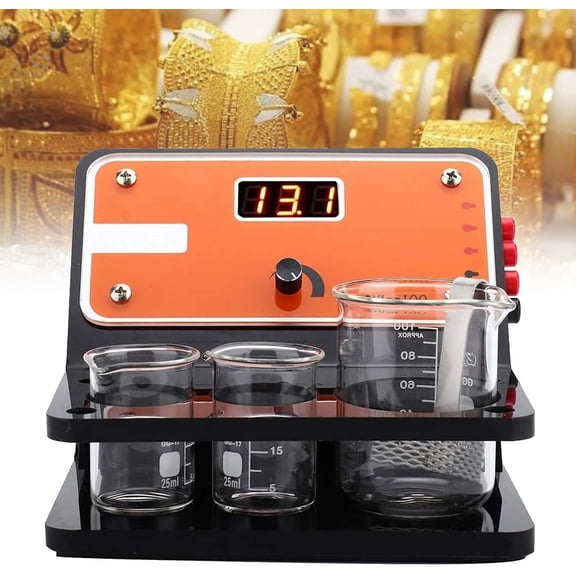 Pen Type Plating Machine, Gold Plating Machine, Jewelry Repair Tool, Professional Pen Type Partial Gold Plating Machine, With Beaker