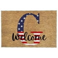 thumbnail image 2 of HOARBOEG 4th Of July Door Mat Patriotic Doormat Entryway Rug Welcome Independence Day Doormat Stain And Fad Patriotic Decor Welcome Outdoor MatFloor Mat Doormat Gift Decorative Pad, 2 of 2