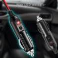 thumbnail image 1 of 12v 24v 15a Heavy Duty Car Encendedor Enchufe Macho a hembra Cable de extensión Cable de alimentación con fusible 3.7m LingWen 8390606096067, 1 of 1