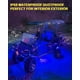 thumbnail image 2 of Tira de luces LED YM E-Bright, azul brillante, 30 cm, resistente al agua DC 12 V, paquete de 4, 2 of 7