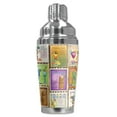 thumbnail image 1 of Mugzie brand 16-Ounce Cocktail Shaker with Insulated Wetsuit Cover - Drink Recipes, 1 of 4