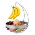 thumbnail image 2 of The Kitchen Sense Chrome fruit bowl and Banana Holder in Pave, 2 of 3