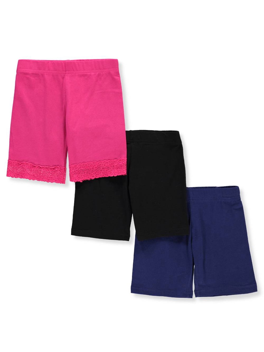 Girls' 3-Pack Bike Shorts by Marilyn Taylor
