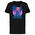 thumbnail image 2 of Tropical Sunrise Pink Gradient Tee Men's -Image by Shutterstock, 2 of 4