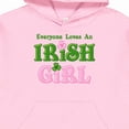 thumbnail image 3 of Inktastic Loves an Irish Girl Youth Hoodie Sweatshirt, 3 of 4