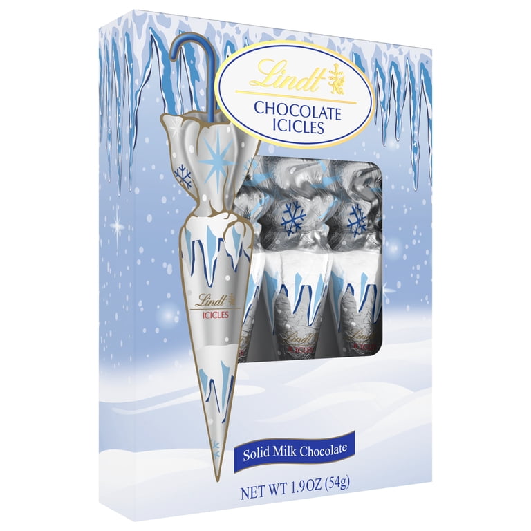 みるくさま専用　HOLIDAY Lindt, Holiday Chocolate Icicles, 4-pack, Milk Chocolate Candy