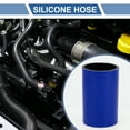 thumbnail image 2 of Unique Bargains 1 Set 54mm/2.13" ID 100mm/3.94" Length 0 Degree Blue Black Car Silicone Hose with Clamps Coolant Hose Universal, 2 of 7
