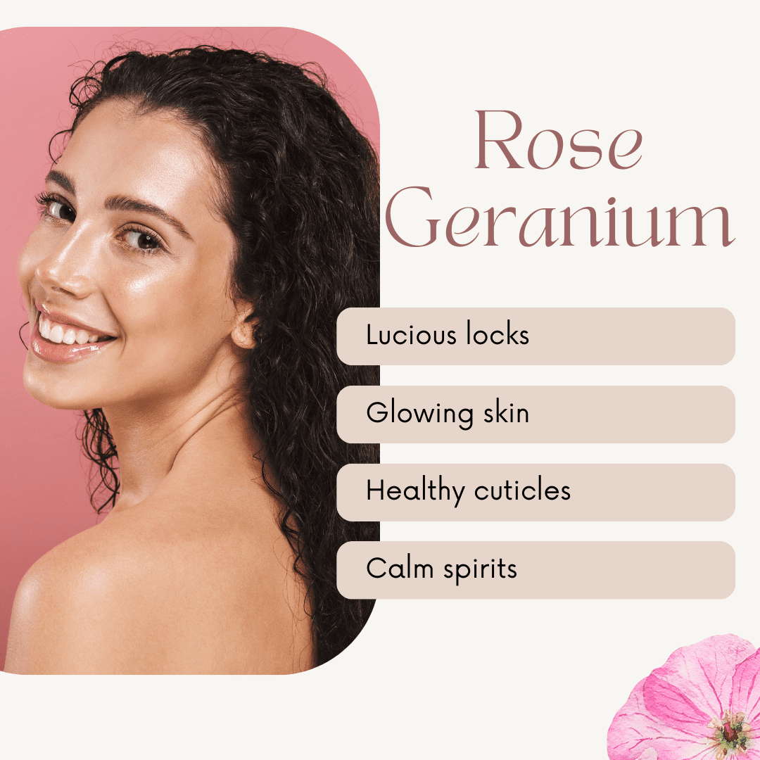 GreenHealth Rose Geranium – 16 fl oz (473 ml) Aluminum Bottle w/Plug Cap – 100% Pure Essential Oil