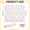 thumbnail image 2 of Plastic Drawer Liners Shelf Cabinet Closet Cupboard Flower Wallpaper (Non-Adhesive) Waterproof Refrigerator Kitchen Protector Lining Wall Paper for Bedroom 30 x 300cm, 2 of 9
