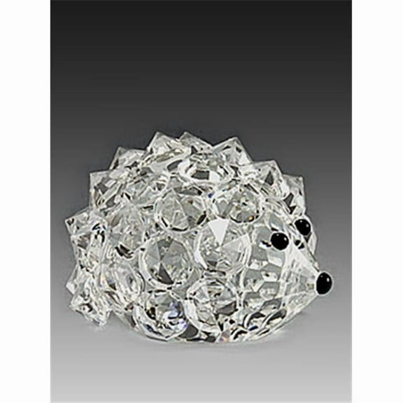 Asfour Crystal 646-27 1.53 L x 1.1 H in. Crystal Hedgehog Animals Figurines