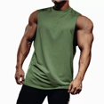 thumbnail image 1 of Playera Tank Sin Mangas Hombre Gym Top Deportiva Casual, 1 of 8