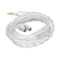 thumbnail image 3 of Cable de auriculares de Cobre Plateado, 47.2 Pulgadas de cable Auricular Cable flexible de auriculares, 3 of 7