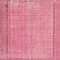 thumbnail image 1 of Ahgly Company Machine Washable Indoor Square Traditional Carnation Pink Area Rugs, 3' Square, 1 of 7