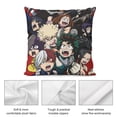 thumbnail image 5 of My Hero Academia Pillow Case Soft Pillow Cover Pillowcase Decorative Cushion Cover Home Decor 26 "x26 ", 5 of 8