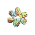 thumbnail image 2 of Bearachild Colgantes de huevos de Pascua de 6 uds., accesorios para el hogar, diseño de escena interior, pared de ventana, decoración colgante Kits de decoración para fiestas, 2 of 6