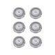 thumbnail image 1 of 6Pack SH30 Replacement Heads for Philips Norelco Shaver Series 3000, 2000, 1000 and S738, with Durable Sharp Blades, 1 of 5