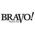 thumbnail image 2 of 6 PENS Pilot Bravo Liquid Ink Marker Pen, Bold Point, Black (PIL11034), 2 of 3