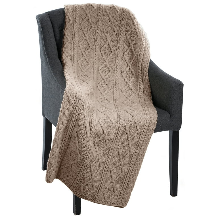 Oatmeal colored throw blanket new arrivals