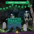 thumbnail image 6 of Ninonly Halloween Eyeball String Lights,16FT 30LED Halloween Light Outdoor Battery Operated,8 Modes Green Eyeballs Halloween Decorations Waterproof for House Party Garden Yard Outdoor Halloween Decor, 6 of 7