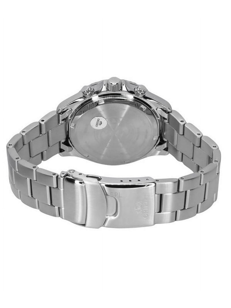 Orient Sports Solar Powered Chronograph White Dial Men's Watch RA