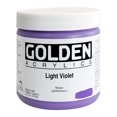 thumbnail image 1 of Golden� Heavy Body Acrylic, 16 Oz., Light Violet, 1 of 4
