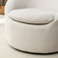 thumbnail image 2 of Roundhill Furniture Winnie Modern Barrel Chair, 360° Swivel, 2 of 14