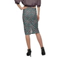 thumbnail image 3 of Moomaya Printed Skirts For Women Knee Length Skirt For Girls Casual Clothing, 3 of 6