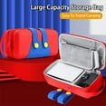 thumbnail image 2 of Big Capacity Storage Bag for Nintendo Switch Game Console TV Dock Case Portable Travel Carrying Pouch Handbag Classic Design (B08), 2 of 7