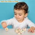 thumbnail image 5 of VSFAOV Wood Hanukkah Dreidels with English Transliteration & Instruction Cards Stress Toy Wooden Top Unwinding, 5 of 8