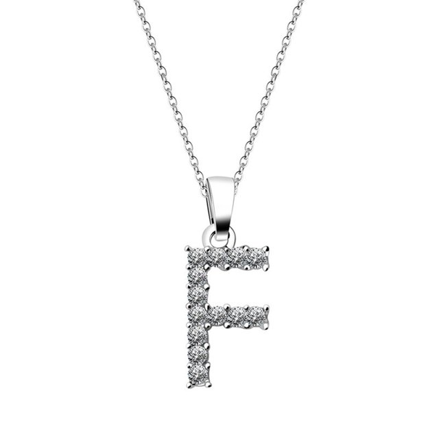 Moda mujer regalo 26 letra inglesa nombre cadena colgante collares joyería Wmkox8yi sjalhkljlk5596