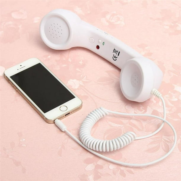 Casque Téléphone Portable avec Micro Anti-Bruit, Casque PC Filaire 3.5mm  pour iPhone Samsung Smartphone Ordinateur Skype Bureau Centre d'Appel