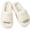 White, variant on CHICVOMEY Fuzzy Open Toe Slippers for Women Memory Foam Cozy Fluffy Ladies Slippers Cute Bedroom House Slippers Slip on Shoes Indoor