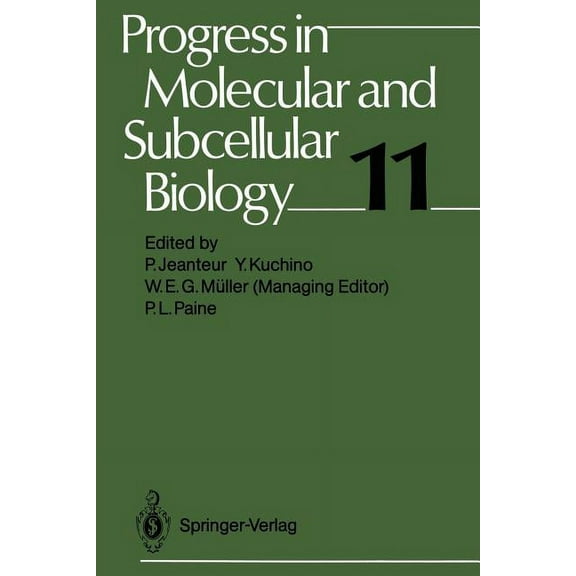 Progress in Molecular and Subcellular Bi Progress in Molecular and Subcellular Biology, Book 11, (Paperback)