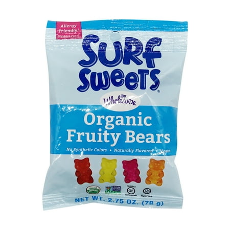 Pack of 3 - Organic Fruity Bears, 2.75 oz (Best Fruity Alcoholic Beverages)
