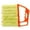 Orange, variant on Blind and Air Conditioner Cleaning Brush – 7 Slot Microfiber Duster with Removable Sleeves – Handheld Shutter Cleaner for Window Blinds and AC Vents – One Size
