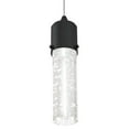 thumbnail image 2 of Westinghouse Lighting 6372300 Mini Pendentif LED avec Verre à Bulles - Noir Mat, 2 of 4