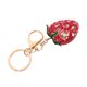 thumbnail image 1 of Houderco Llavero Fresa Con Rhinestones Para Accesorio Y Regalo Único, 1 of 6
