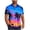 Blue #E, variant on AKOEE Hawaiian Shirts for Men Short Sleeve Button Down Collared Blouses Lightweight Graphic Printed Tops (3XL, Blue #E)