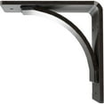thumbnail image 4 of Ekena Millwork 3"W x 6"D x 6"H Morris Steel Bracket, Antiqued Pewter, 4 of 11