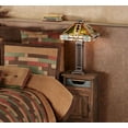 thumbnail image 5 of Javier Stained Glass Table Lamp - Bronze - Handcrafted - Mission Style Lamps for Bedroom, Living Room, Office - Antique Aesthetic - 27 Inches High, 5 of 7