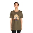 thumbnail image 3 of Ponder Cat with Text Short Sleeve Tee, 3 of 4