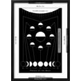 thumbnail image 5 of Art.com Phases of the Moon Art Print, Black Frame Wall Art, 17" x 23", 5 of 5