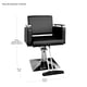thumbnail image 5 of Sillon Silla Barberia Estetica Cuadrada 360° Moderna Negra Nanofort, 5 of 5