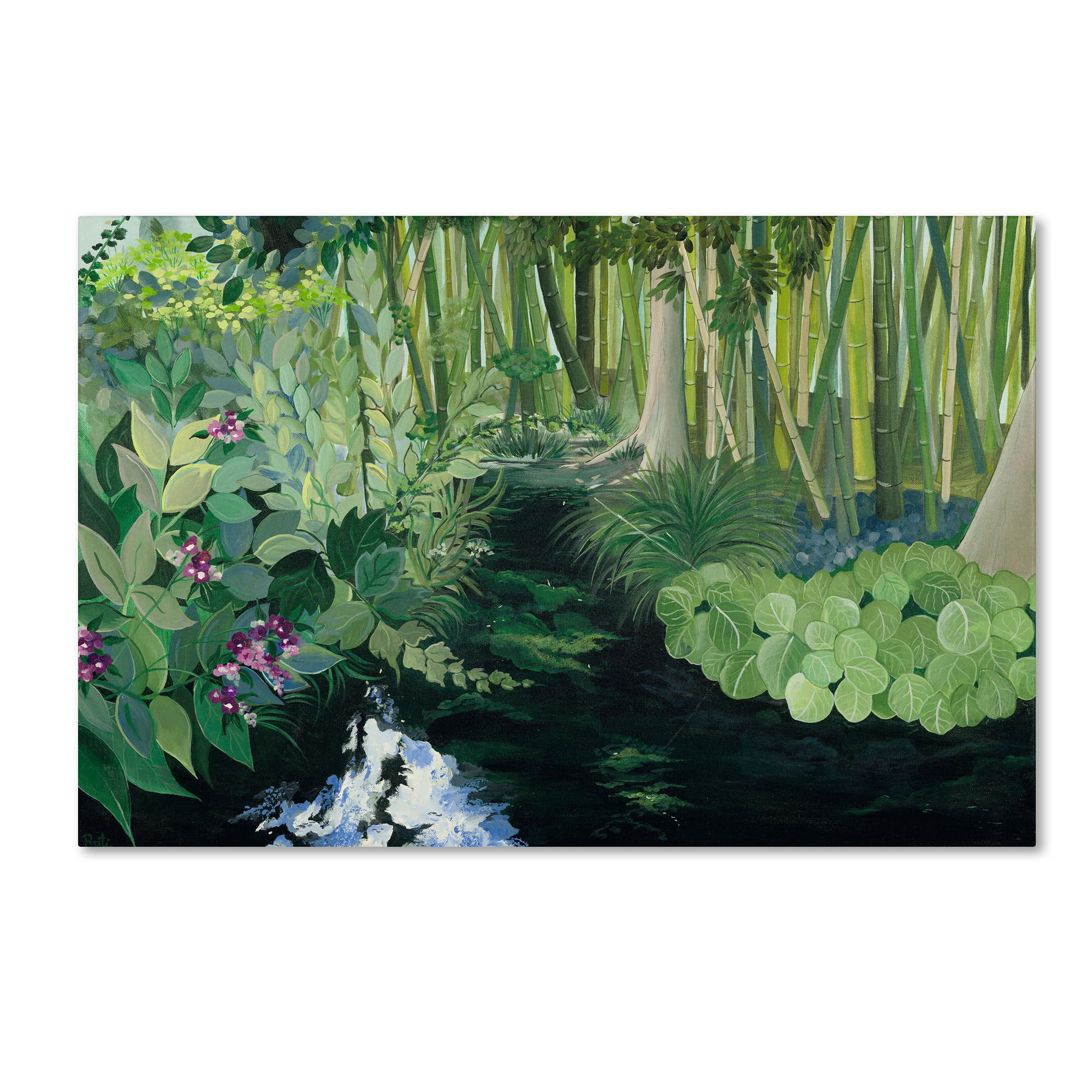 Trademark Fine Art "Canvas Art" Canvas Art by Bamboo Garde