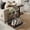 Black Walnut - Look-Engineered Wood, variant on 360° Swivel Side Table With Storage  Height Adjustable Smooth-rolling Wheels C-shaped End For Couch/sofa Recliner Living Room Black Walnut-look