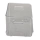 thumbnail image 4 of Soporte de almacenamiento de oficina, diseño apilable transparente, impermeable, a prueba de polvo, doble asa, contenedor de almacenamiento para mascotas, 4 of 8