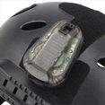 thumbnail image 3 of 4X Casco Luz de Baliza de Supervivencia Casco Luz Estroboscópica Seguridad Supervivencia Linterna IR Luz de Señal Impermeable con Cinta Mágica D, 3 of 5