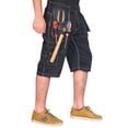 thumbnail image 3 of Skylinewears Men’s Holster Pockets Utility Cordura Reinforced Cargo Durable Cotton Work Shorts, 3 of 6
